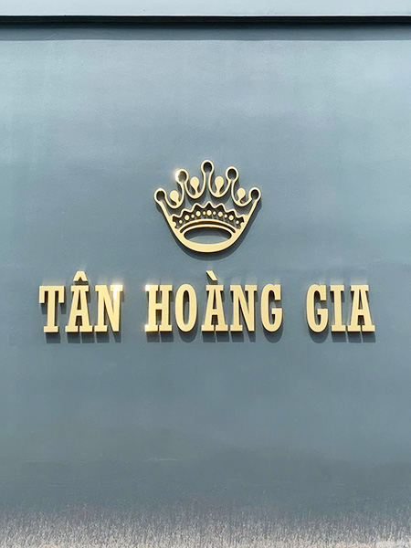 Chữ nổi mica - inox